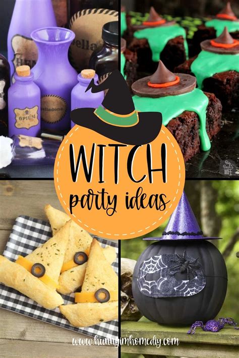 Witch themed birthday patty